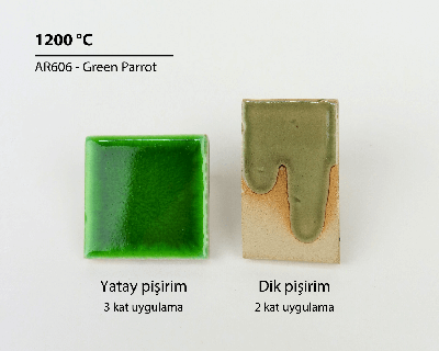 AR606 Green Parrot - Terra Anatolia Fırça Sırı (200 ml) - Thumbnail
