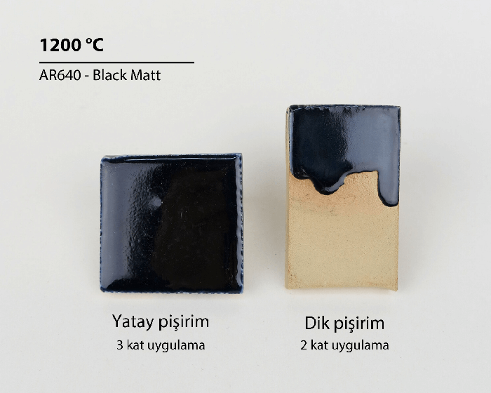 AR640 Black Matt - Terra Anatolia Fırça Sırı (200 ml)