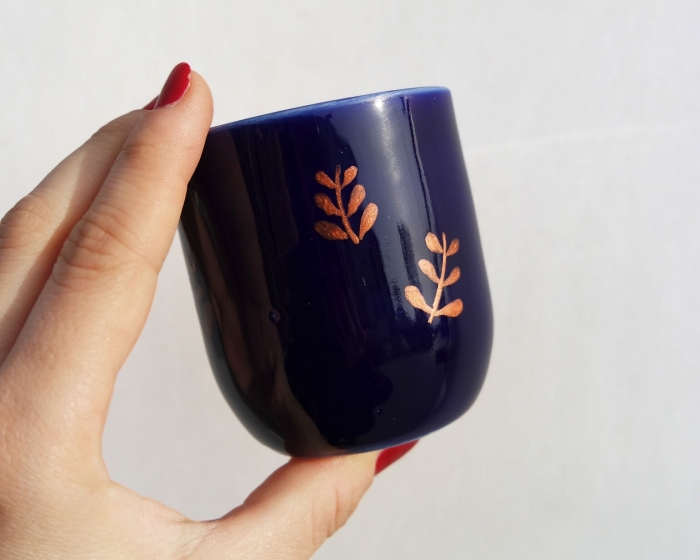 Bakır Yaldız Sır Üstü Boya (200°C) - 10 gr