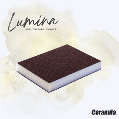 Ceramila - Lumina 3014 Zımpara 60 Kum Sünger 120x98x13 mm