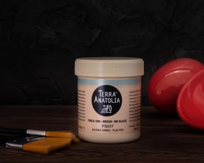 PS037 Bayrak Kırmızı - Terra Anatolia Fırça Sırı (200 ml) - Thumbnail