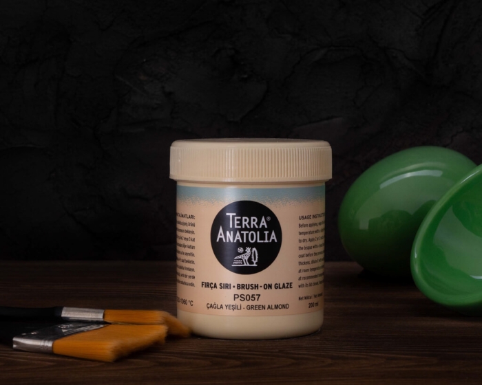 PS057 Çağla Yeşili - Terra Anatolia Fırça Sırı (200 ml)