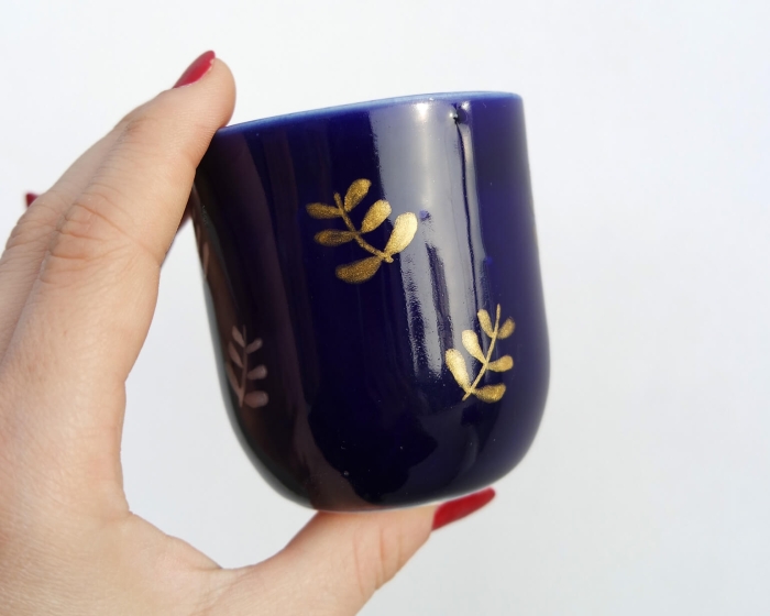 Sarı Yaldız Sır Üstü Boya (200°C) - 10 gr