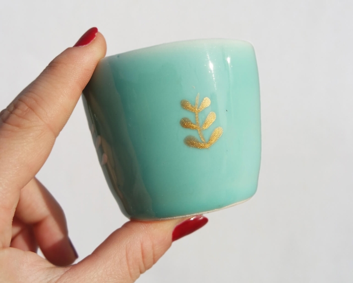 Sarı Yaldız Sır Üstü Boya (200°C) - 10 gr