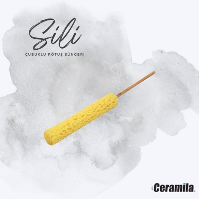 Ceramila - Sili 3023 Çubuklu Rötuş Süngeri 13x90 mm