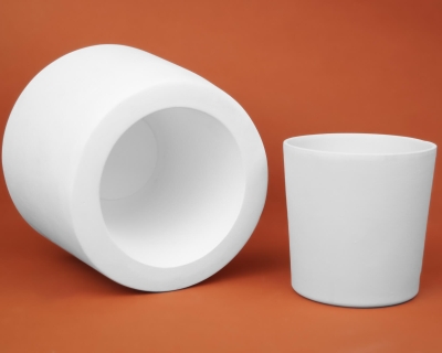  - Sır Ayaklı Saksı Döküm Kalıbı 12x11,5 cm