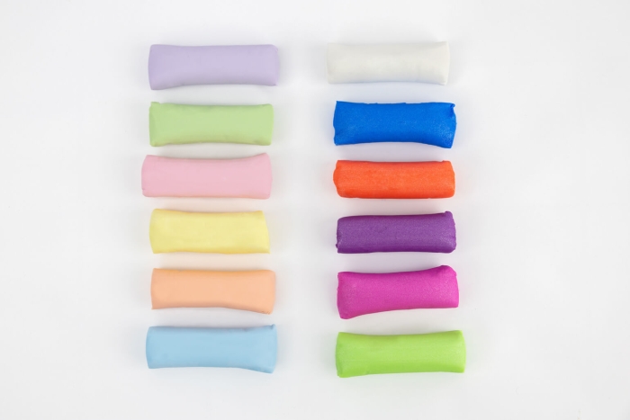 Smarta 12'li Magic Hava ile Kuruyan Modelleme Hamuru Seti (25g x12 adet)