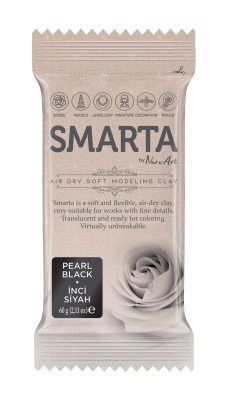 Smarta™ - Smarta™ Modelleme Hamuru Metalik Siyah İnci 60gr
