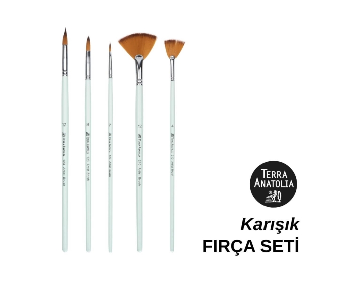 Karışık Fırça Seti (5'li) - Terra Anatolia