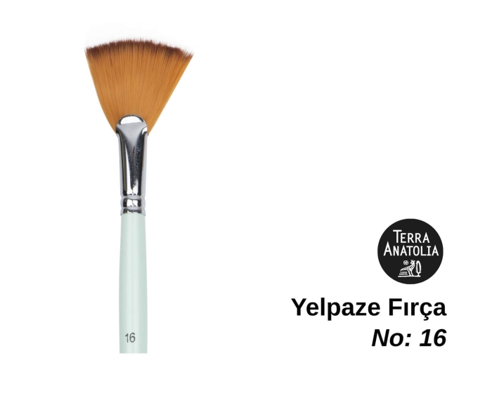 Terra Anatolia - Yelpaze Fırça No: 16