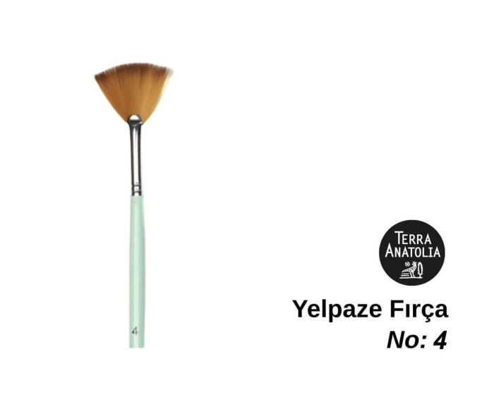 Terra Anatolia - Yelpaze Fırça No: 4