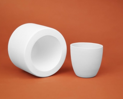  - Tombul Bardak Seramik Döküm Kalıbı 9x9 cm